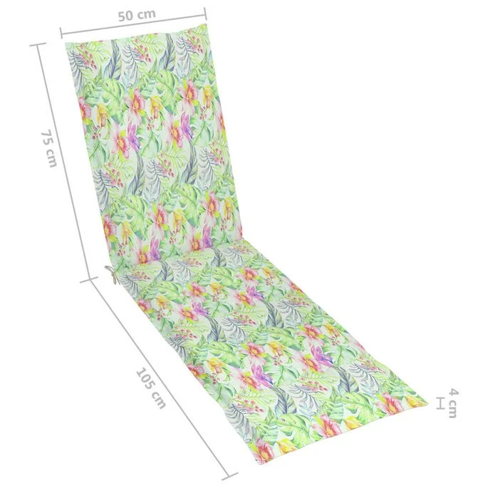 Chaise De Terrasse Avec Repose-pied Et Coussin Acacia Solide 11 11 Chaise De Terrasse Avec Repose-pied Et Coussin Acacia Solide 11 – Image 11