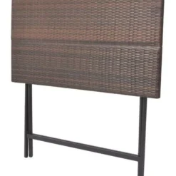 Table Bar Rectangulaire Et 6 Chaises De Jardin Résine Tressée Marron Klark -Jardin Essence Promos Magasin table bar rectangulaire et 6 chaises de jardin resine tressee marron klark 3666722579063 259448