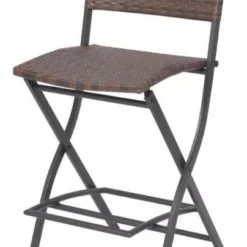 Table De Bar Carrée Et 2 Chaises De Jardin Résine Tressée Marron Klark -Jardin Essence Promos Magasin table de bar carree et 2 chaises de jardin resine tressee marron klark 3666722578639 260077