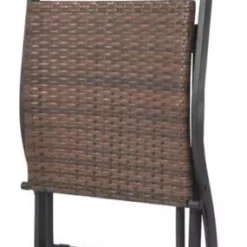 Table De Bar Carrée Et 2 Chaises De Jardin Résine Tressée Marron Klark -Jardin Essence Promos Magasin table de bar carree et 2 chaises de jardin resine tressee marron klark 3666722578639 260078